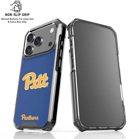 University of Pittsburgh Pitt Panthers iPhone 18 Pro Clear Case