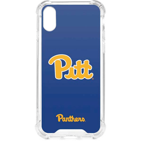 University of Pittsburgh Pitt Panthers iPhone XS Clear Case