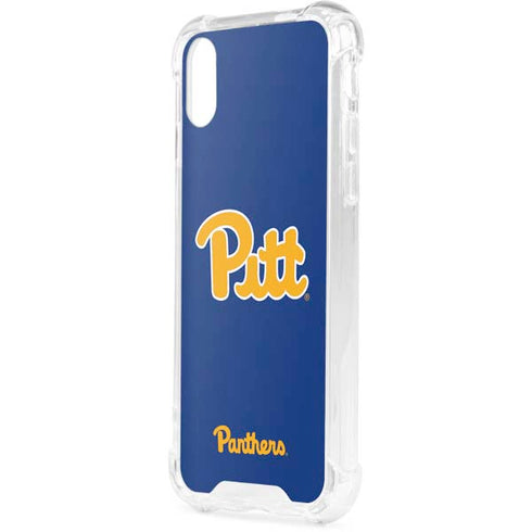 University of Pittsburgh Pitt Panthers iPhone XS Clear Case