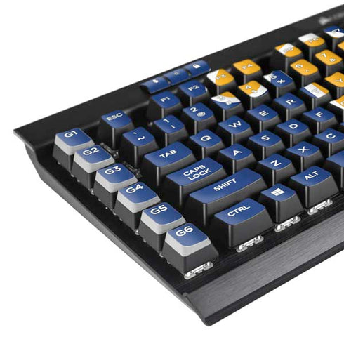 University of Pittsburgh Pitt Panthers K95 RGB PLATINUM Mechanical Gaming Keyboard Skin