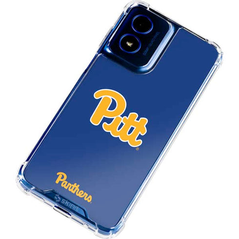 University of Pittsburgh Pitt Panthers Moto G 5G (2024) Clear Case