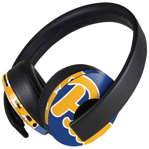 University of Pittsburgh Pitt Panthers PlayStation 4 Gold Wireless Headset Skin