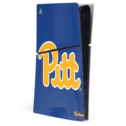 University of Pittsburgh Pitt Panthers PS5 Slim Digital Edition Console Skin