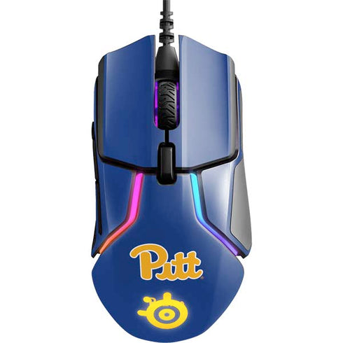 University of Pittsburgh Pitt Panthers SteelSeries Rival 600 Gaming Mouse Skin