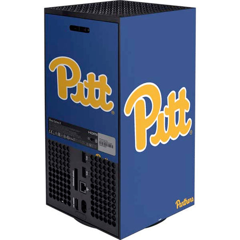 University of Pittsburgh Pitt Panthers XBox Series X Digital Edition Bundle Skin