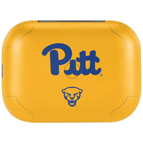 University of Pittsburgh Pitt Panthers Yellow Amazon Echo Buds Skin