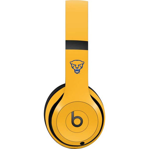 University of Pittsburgh Pitt Panthers Yellow Beats Studio Pro Wireless Headphones Skin
