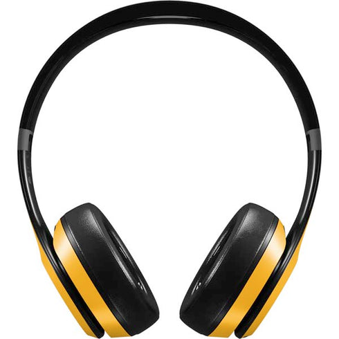 University of Pittsburgh Pitt Panthers Yellow Beats Studio Pro Wireless Headphones Skin