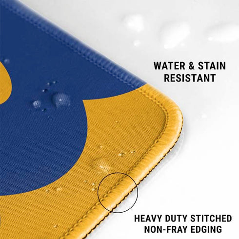 University of Pittsburgh Pitt Panthers Yellow Gaming Mouse Pad