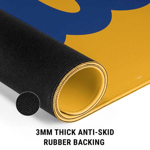 University of Pittsburgh Pitt Panthers Yellow Gaming Mouse Pad