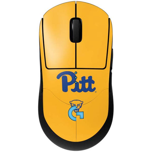 University of Pittsburgh Pitt Panthers Yellow G Pro Wireless Gaming Mouse Skin