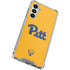 University of Pittsburgh Pitt Panthers Yellow Galaxy A16 5G Clear Case