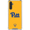 University of Pittsburgh Pitt Panthers Yellow Galaxy A17 Clear Case