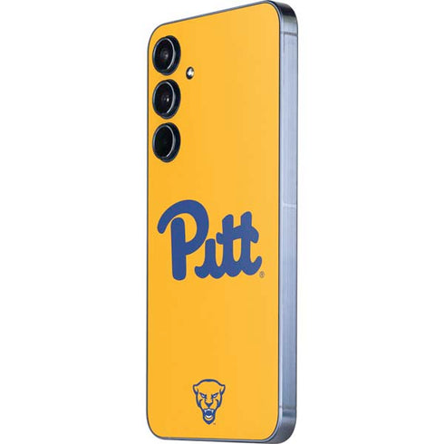 University of Pittsburgh Pitt Panthers Yellow Galaxy A35 5G Skin