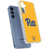 University of Pittsburgh Pitt Panthers Yellow Galaxy A55 5G Clear Case