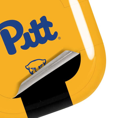University of Pittsburgh Pitt Panthers Yellow Galaxy Buds Live Skin