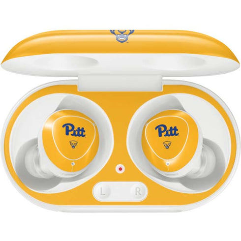 University of Pittsburgh Pitt Panthers Yellow Galaxy Buds Plus Skin