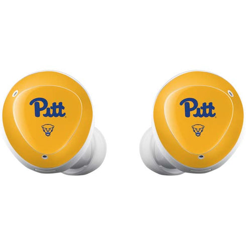 University of Pittsburgh Pitt Panthers Yellow Galaxy Buds Plus Skin