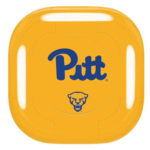 University of Pittsburgh Pitt Panthers Yellow Galaxy Buds Pro Skin
