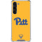 University of Pittsburgh Pitt Panthers Yellow Galaxy S24 FE Clear Case