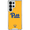 University of Pittsburgh Pitt Panthers Yellow Galaxy S26 Ultra Clear Case