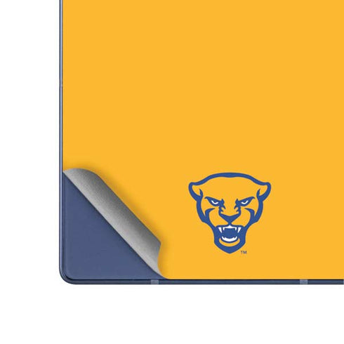 University of Pittsburgh Pitt Panthers Yellow Galaxy Z Fold6 Skin