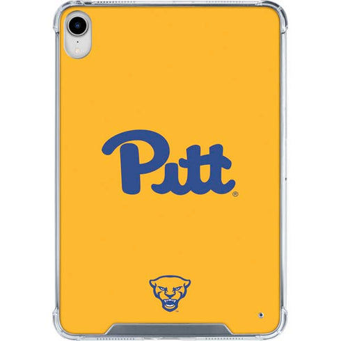 University of Pittsburgh Pitt Panthers Yellow iPad 11th Gen (2025) Clear Case