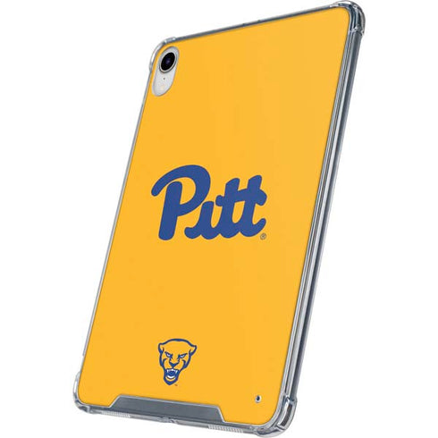 University of Pittsburgh Pitt Panthers Yellow iPad 11th Gen (2025) Clear Case