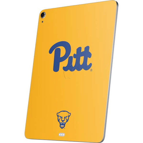 University of Pittsburgh Pitt Panthers Yellow Apple iPad Air Skin