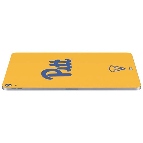 University of Pittsburgh Pitt Panthers Yellow Apple iPad Air Skin