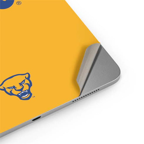 University of Pittsburgh Pitt Panthers Yellow Apple iPad Air Skin