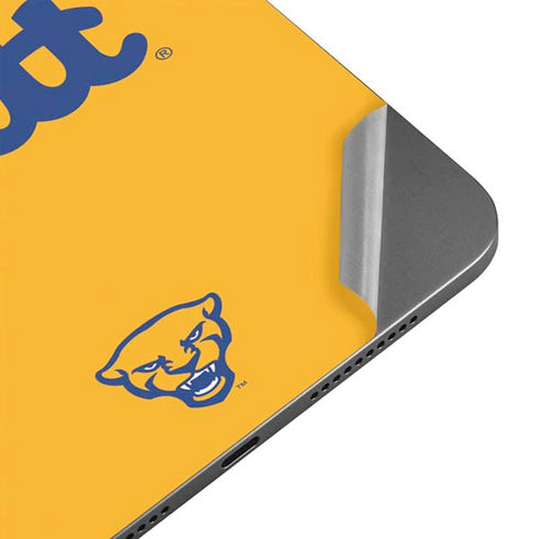 University of Pittsburgh Pitt Panthers Yellow Apple iPad Mini Skin