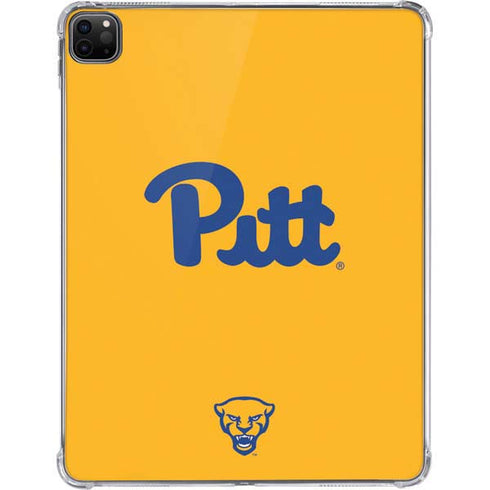 University of Pittsburgh Pitt Panthers Yellow iPad Pro 11in (2024) Clear Case