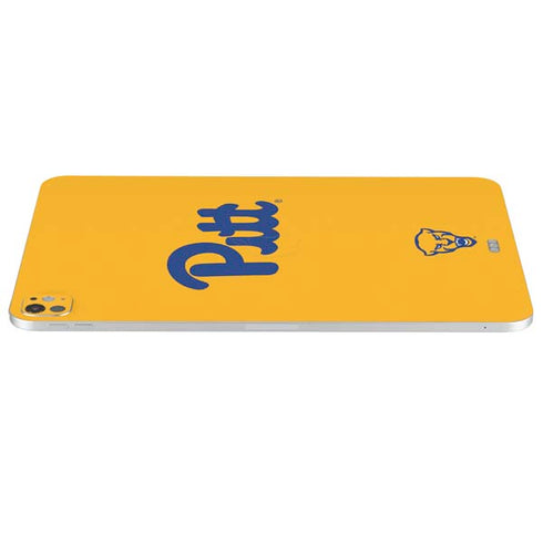 University of Pittsburgh Pitt Panthers Yellow iPad Pro 13in M4 (2024) Skin