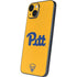 University of Pittsburgh Pitt Panthers Yellow iPhone 15 Skin