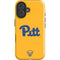 University of Pittsburgh Pitt Panthers Yellow iPhone 16 Plus Impact Case