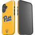 University of Pittsburgh Pitt Panthers Yellow iPhone 16 Plus Impact Case