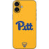 University of Pittsburgh Pitt Panthers Yellow iPhone 16 Plus Skin