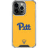 University of Pittsburgh Pitt Panthers Yellow iPhone 16 Pro Clear Case