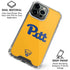 University of Pittsburgh Pitt Panthers Yellow iPhone 16 Pro Clear Case