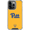 University of Pittsburgh Pitt Panthers Yellow iPhone 16 Pro Max Clear Case