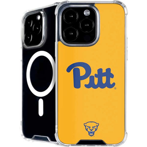 University of Pittsburgh Pitt Panthers Yellow iPhone 16 Pro Max MagSafe Case