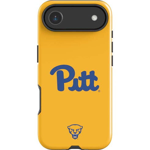 University of Pittsburgh Pitt Panthers Yellow iPhone 17 Air Impact Case