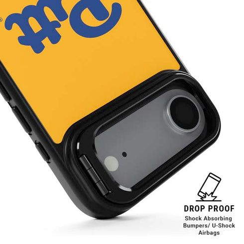 University of Pittsburgh Pitt Panthers Yellow iPhone 17 Air Kickstand Case