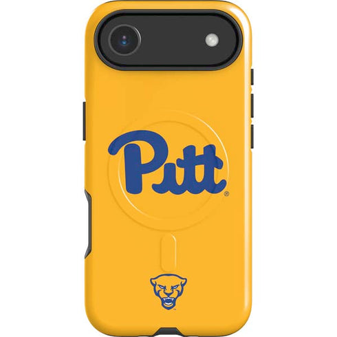 University of Pittsburgh Pitt Panthers Yellow iPhone 17 Air Magsafe Impact Case
