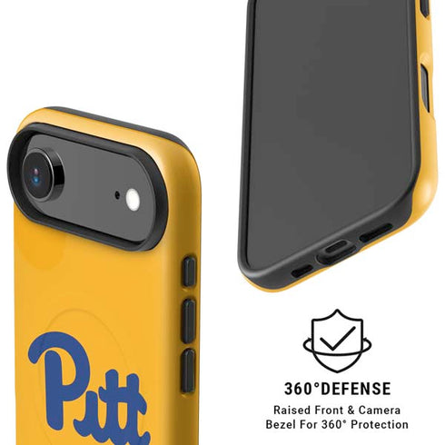 University of Pittsburgh Pitt Panthers Yellow iPhone 17 Air Magsafe Impact Case