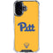 University of Pittsburgh Pitt Panthers Yellow iPhone 17 Clear Case
