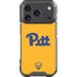 University of Pittsburgh Pitt Panthers Yellow iPhone 17 Pro Clear Case