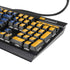 University of Pittsburgh Pitt Panthers Yellow K95 RGB PLATINUM Mechanical Gaming Keyboard Skin