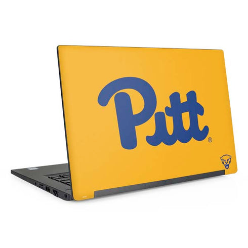 University of Pittsburgh Pitt Panthers Yellow Dell Latitude Skin